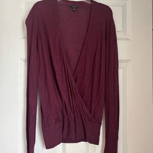 Women's Burgundy Sweater